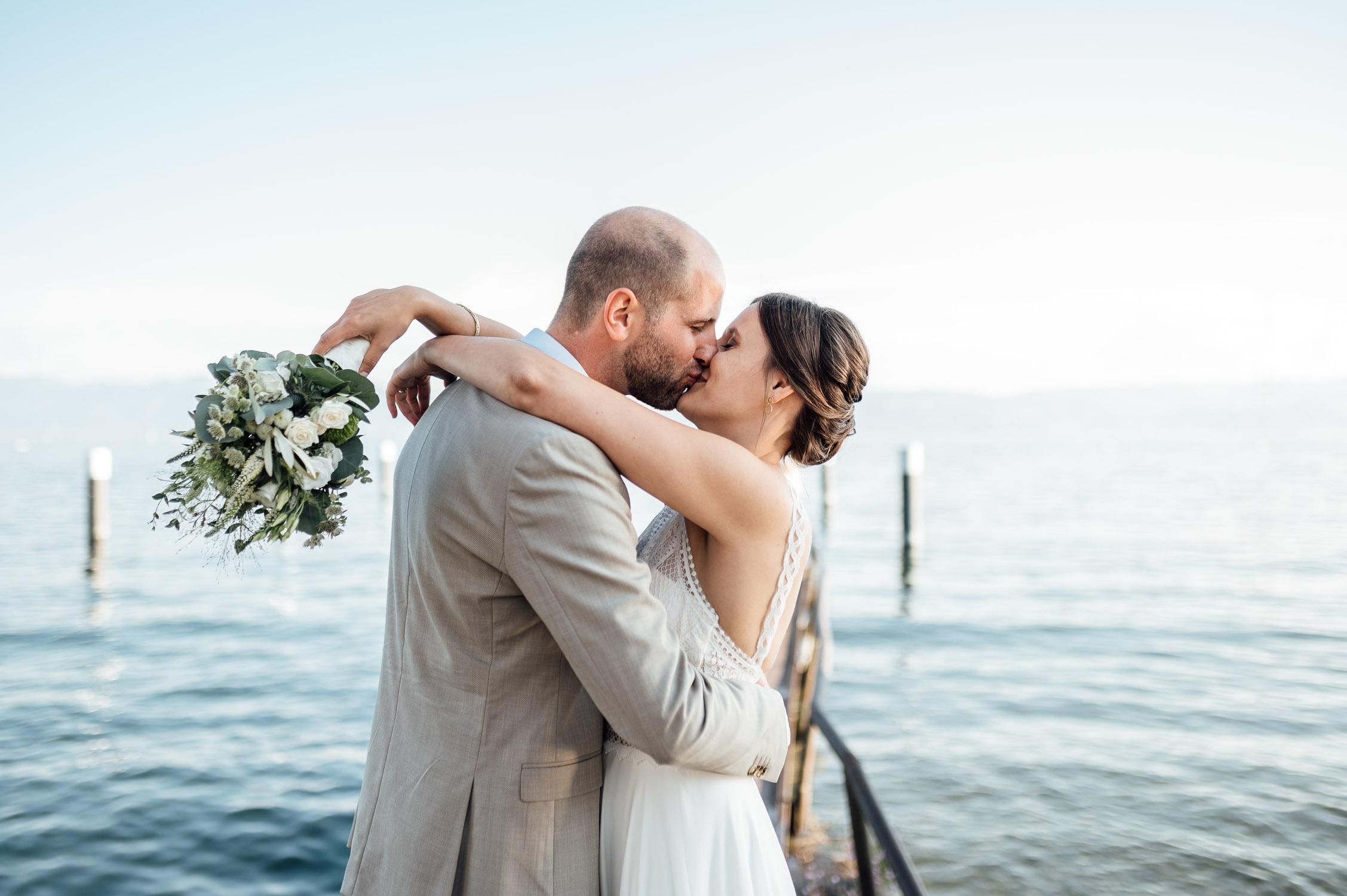 Hochzeitsfotograf Bodensee | Natürliche Hochzeitsbilder am Bodensee